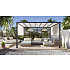 Pergola Oeta 372x304 cm