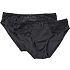 VRS dame 2-pak tai trusser str. 2XL - sort