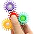 Pop Gears fidgetlegetøj - flere varianter - assorteret