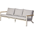 Mendoza 3. Personers loungesofa - sandy grey