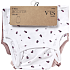 VRS baby 3-pak body str. 74 - multifarvet