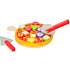 Pizzasæt legetøj