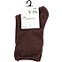 VRS dame glimmerstrømper str. onesize - brun