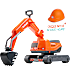 Falk Toys Kubota gravemaskine