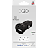 X2O 30W dobbelt billader USB-C/A - Sort