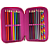 Danpen Junior Deluxe penalhus med indhold - tic tac toe