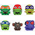 Teenage Mutant Ninja Turtles figurer Mash'ems kugler – flere varianter - assorteret