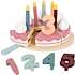 Small Foot fødselsdagskage i træ legetøj