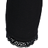 VRS teen capri leggings med blondekant str. 134/140 - sort