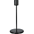 Lysestage metal D: 8 x H: 18 cm - sort