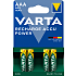 Varta Recharge Accu 4-pak AAA 800mAh genopladelige batterier