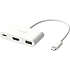 J5 USB-C multi adapter - hvid