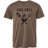 VRS herre T-shirt str. S - brun