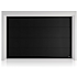 Garageport panel  med motor - sort
