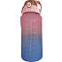 Motivationsflaske - rosa/lyseblå (2L)