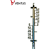 VENTUS plastik termometer WA250