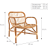 Fiji loungestol - rattan