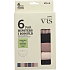 VRS dame 6-pak hipster str. S - rosa/sort