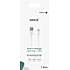 Sinox Lightning kabel 1 meter - hvid