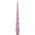Snoede stagelys 2,2x24 cm - rosa