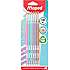 Maped Blackpeps glitter deco blyanter 6-pak