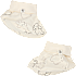 Tiny One 5-dele med body, leggings, hue, savlesmæk og futter str. 86 - beige