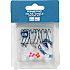 Kinetic inline single hook kit 1/0 10 ps