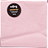 Salling ensfarvede servietter 33x33 cm 50-pak - rosa