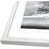 Hvid ramme m. plexiglas - 30x40 cm