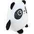 Rund panda bamse 18 cm