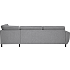 Rom Nordic venstrevendt open-end sofa - antracit