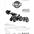 Falk Toys Massey Ferguson frontlæsser med vogn