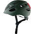 SCO Premium børnecykelhjelm med lys - grøn