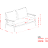 Zamora loungesofa