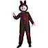 Halloween boo bamse str. 164 - sort