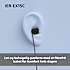 Sony IER-EX15C in-ear høretelefoner - sort