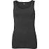 VRS dame basis tanktop str. 2XL - sort
