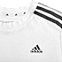 Adidas børne T-shirt str. 140 - hvid