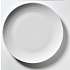 Relief middagstallerken - hvid (Ø: 27 cm)
