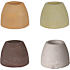 Lysestage H: 5 cm - flere varianter - assorteret