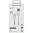 Vivanco Lightning-kabel iPhone/iPad MFI - hvid