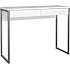 Function Plus skrivebord med 2 skuffer - hvid