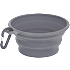 Hunderejseskål 0,37 liter - grå