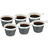 Plast1 kaffekopper 6 stk.