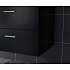 Bergamo one-pack bademøbelsæt 65 cm - mat sort