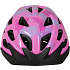 CSI cykelhjelm - lyserød med visir
