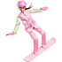 Barbie snowboarderdukke