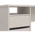 Function Plus skrivebord med 3 skuffer - beige