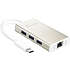 J5 USB-C Ethernet & Hub multiadapter