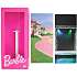 Barbie udstillingskasse lampe - lyserød